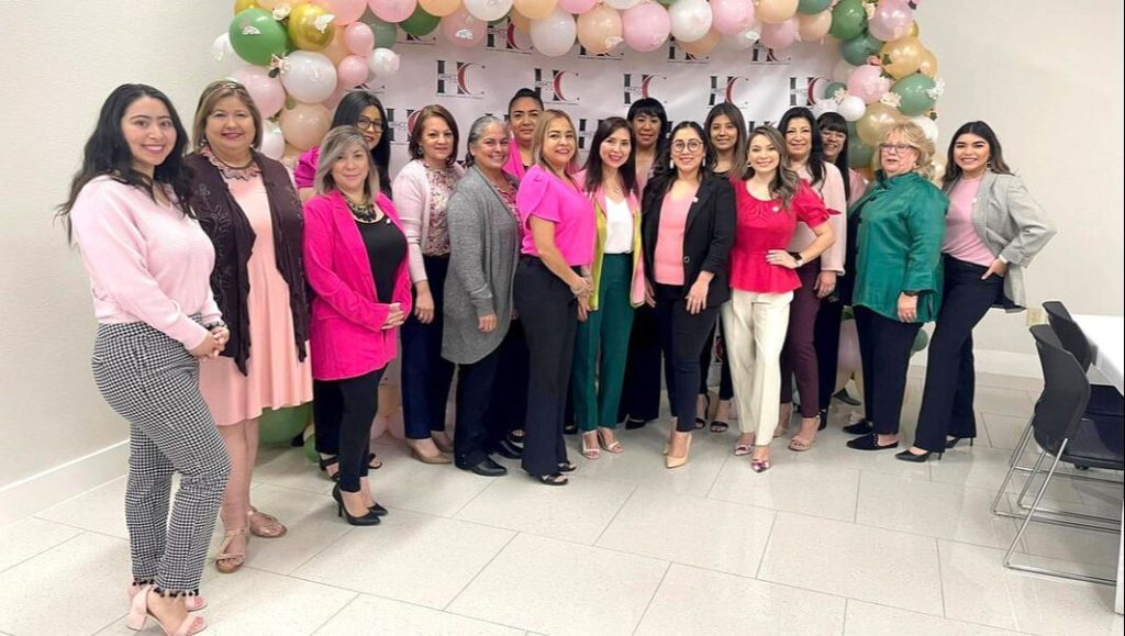 Group of women posing together