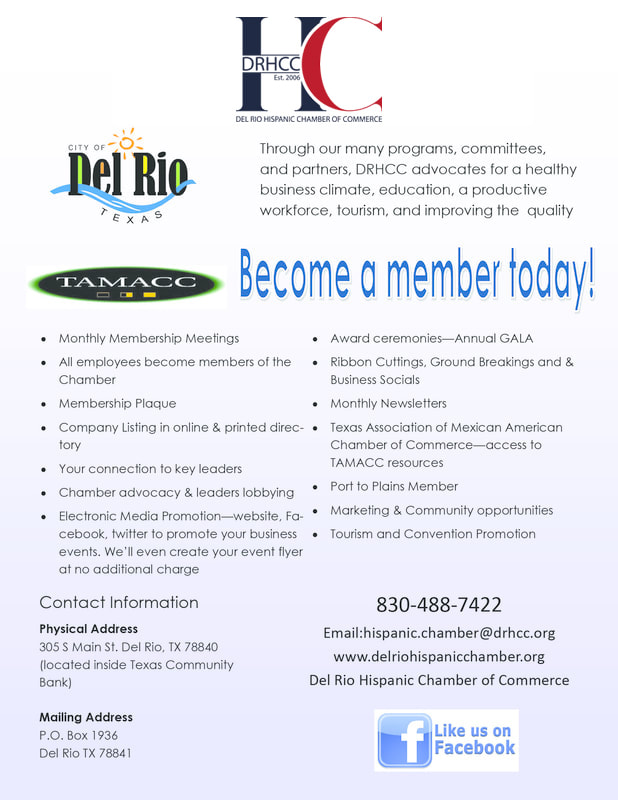 Del Rio Hispanic Chamber flyer